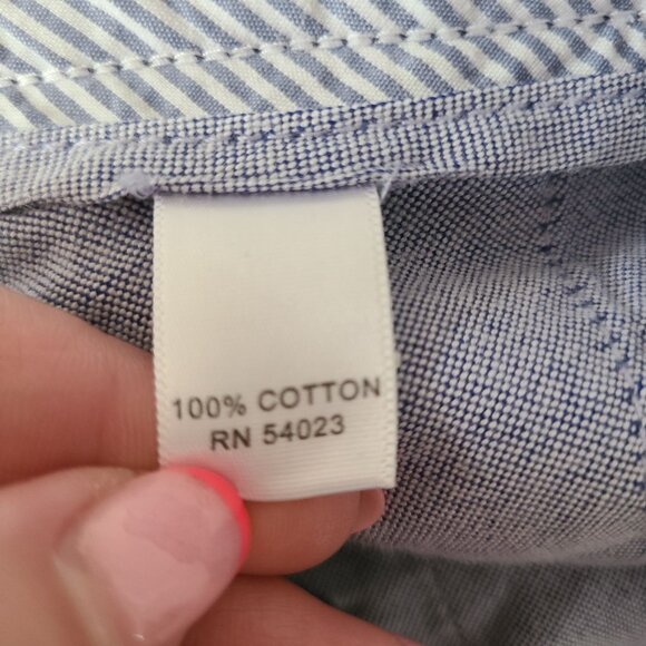 Banana Republic US Size 34 100% Cotton Plaid Multicolored Shorts 10" Inseam - Picture 8 of 12